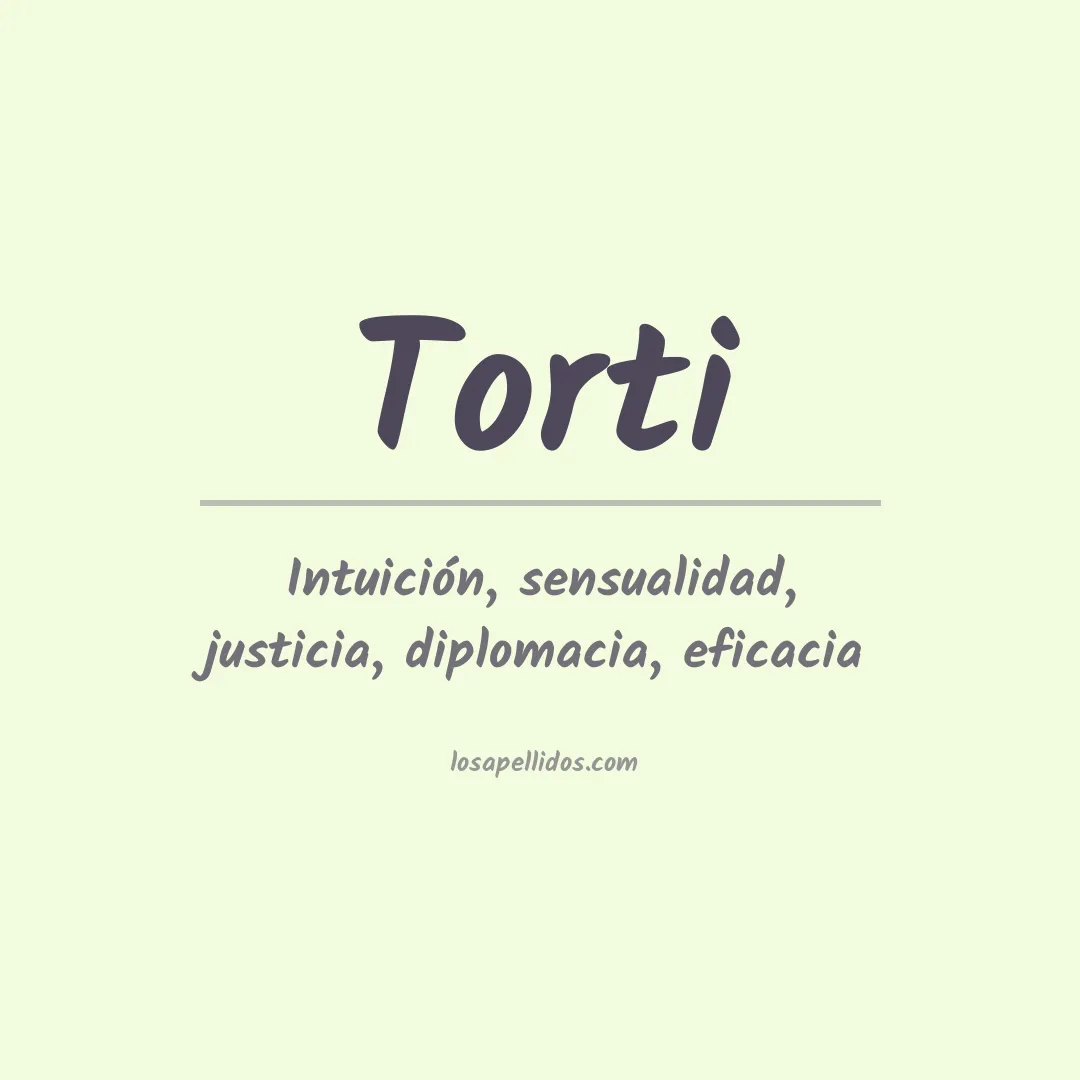 Apellido Torti