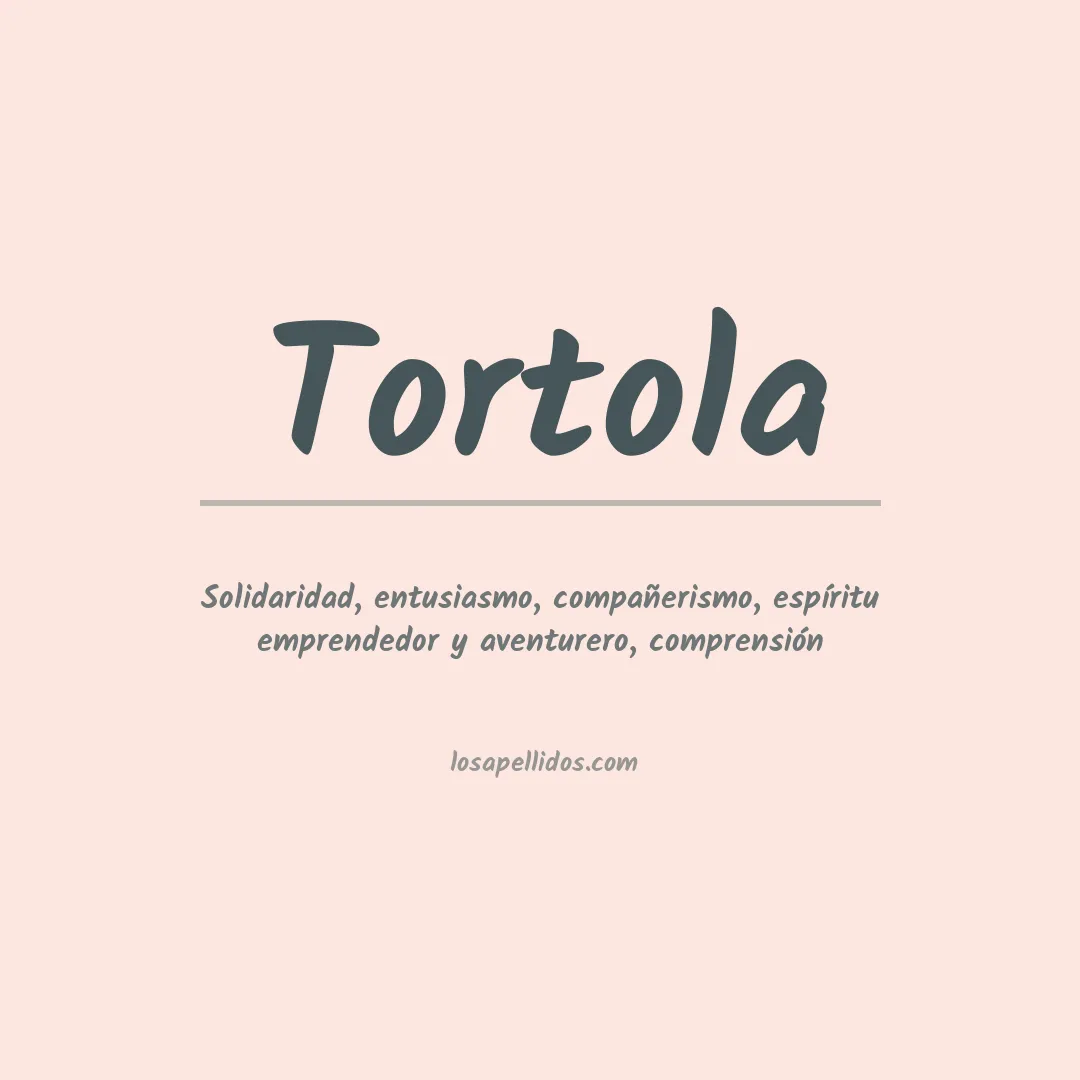 Apellido Tortola