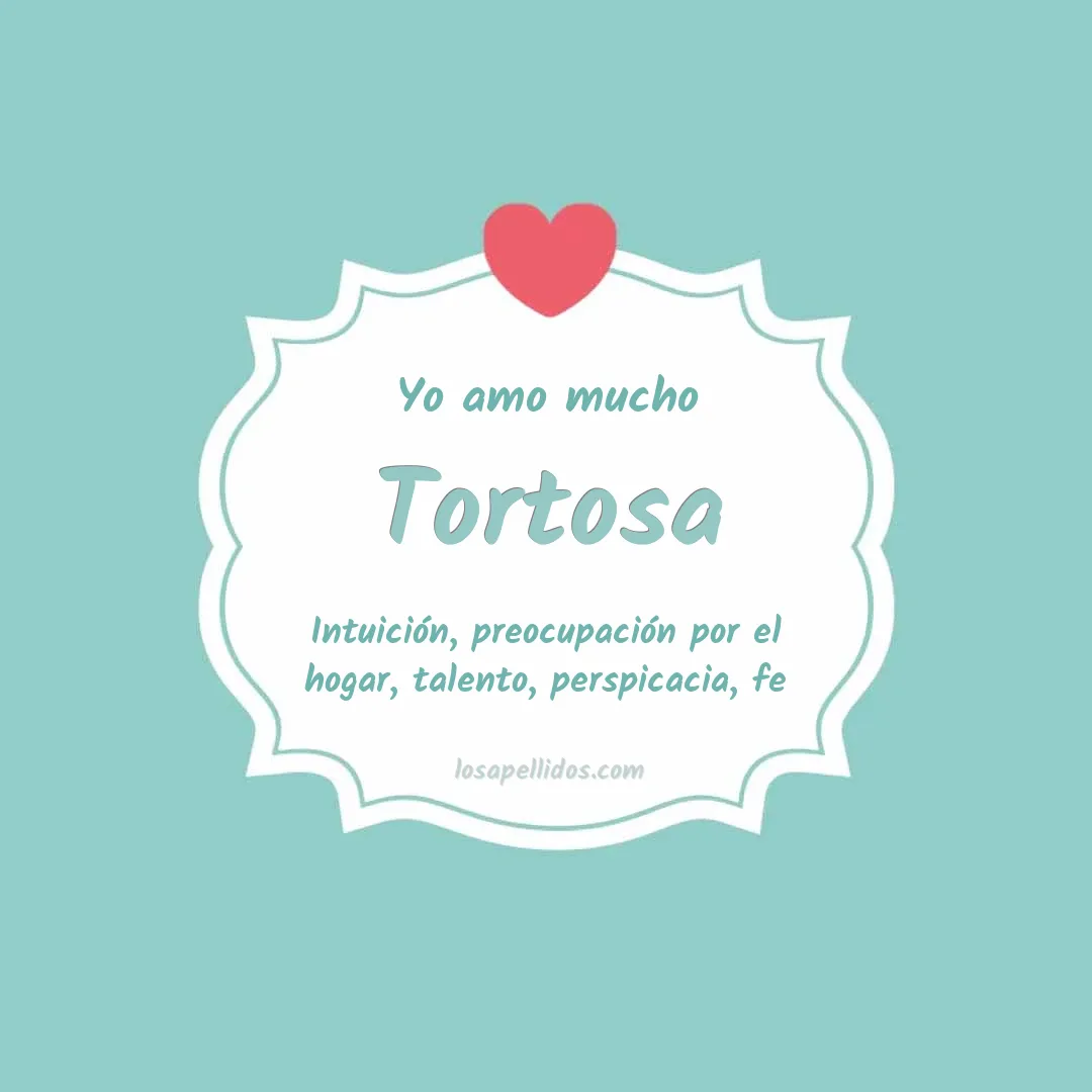 Yo amo mucho Tortosa