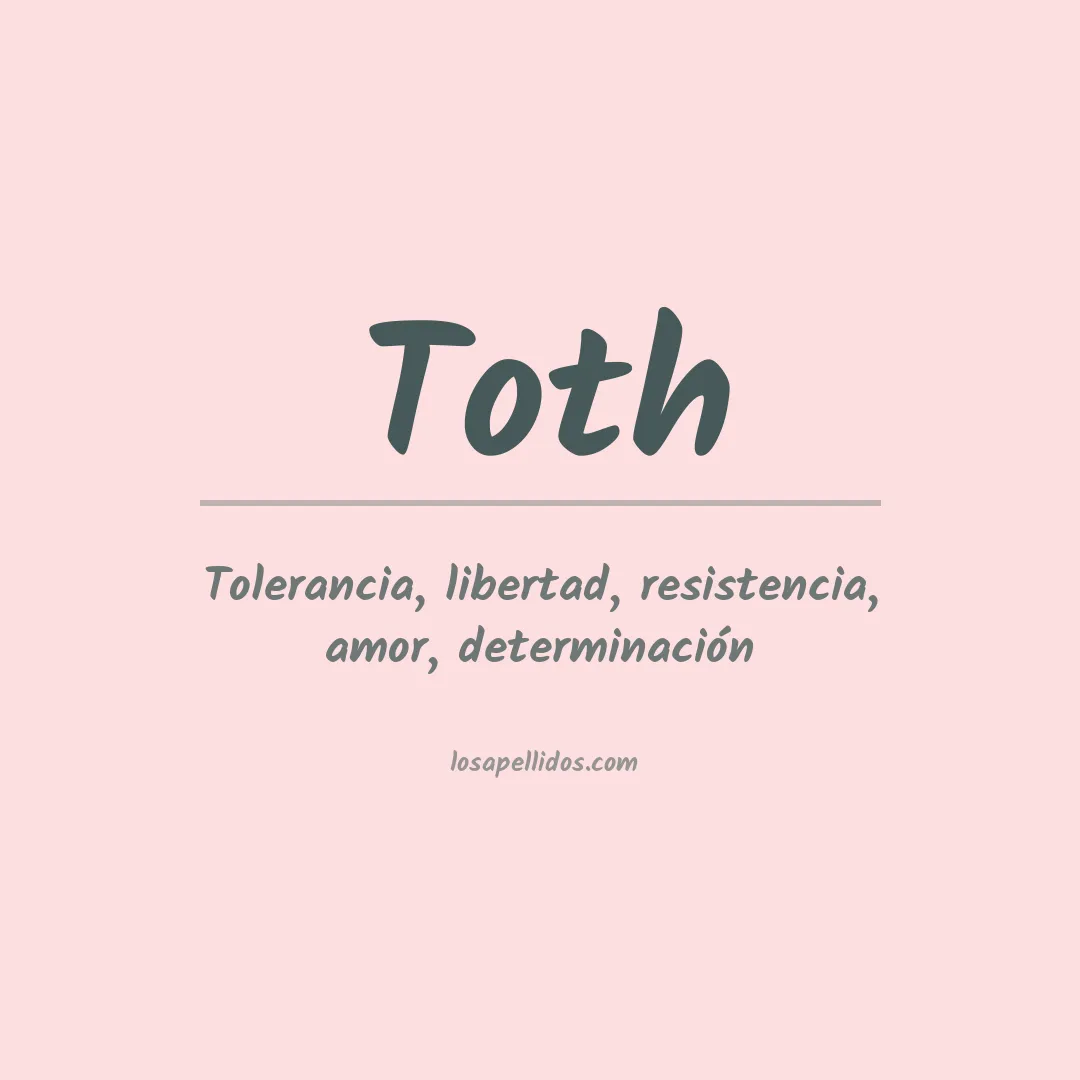 Apellido Toth