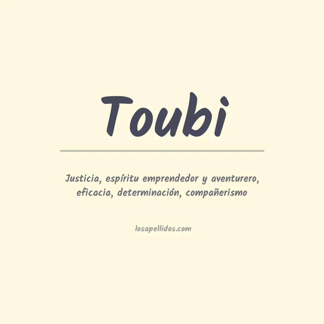 Apellido Toubi
