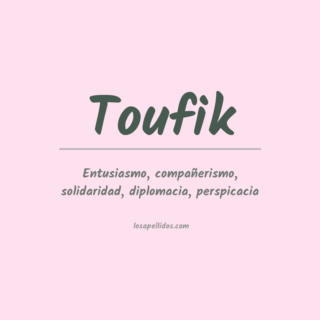 Apellido Toufik