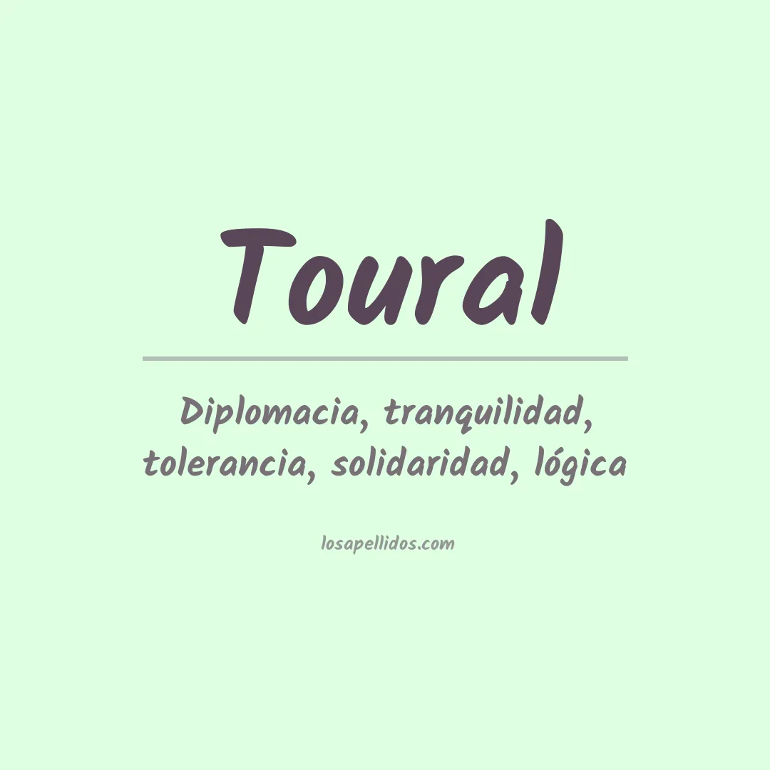 Apellido Toural