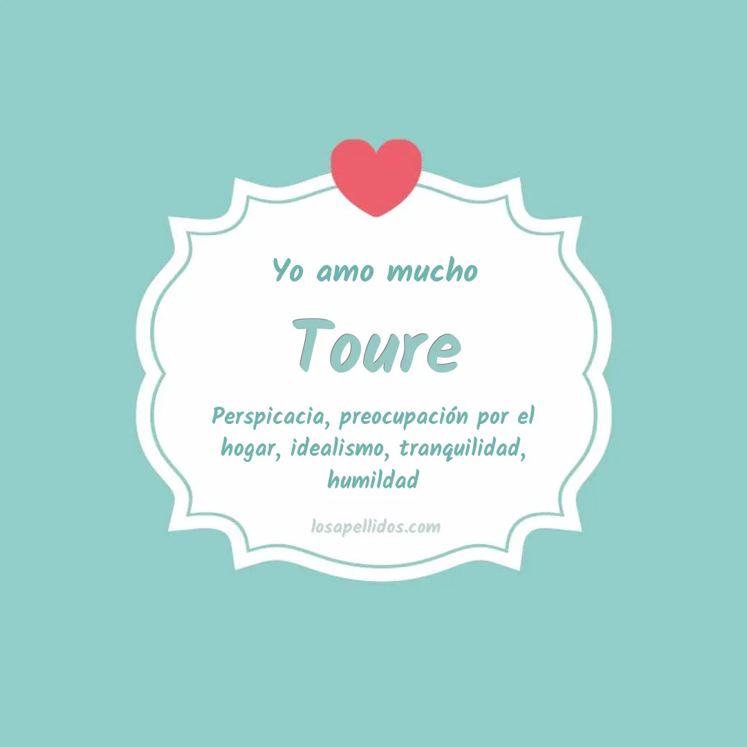 Yo amo mucho Toure