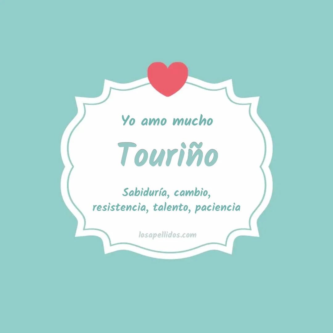 Yo amo mucho Touriño