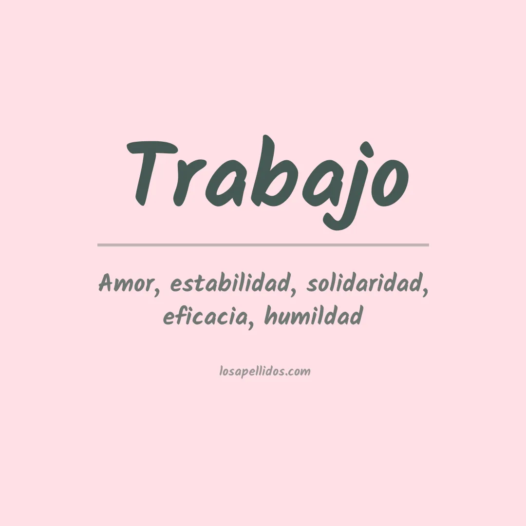 Apellido Trabajo