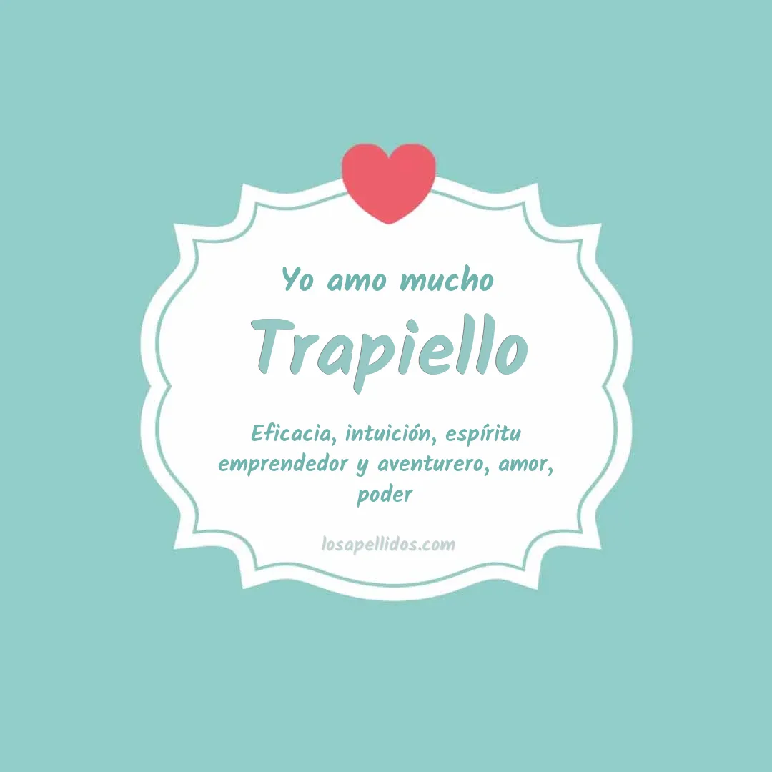 Yo amo mucho Trapiello