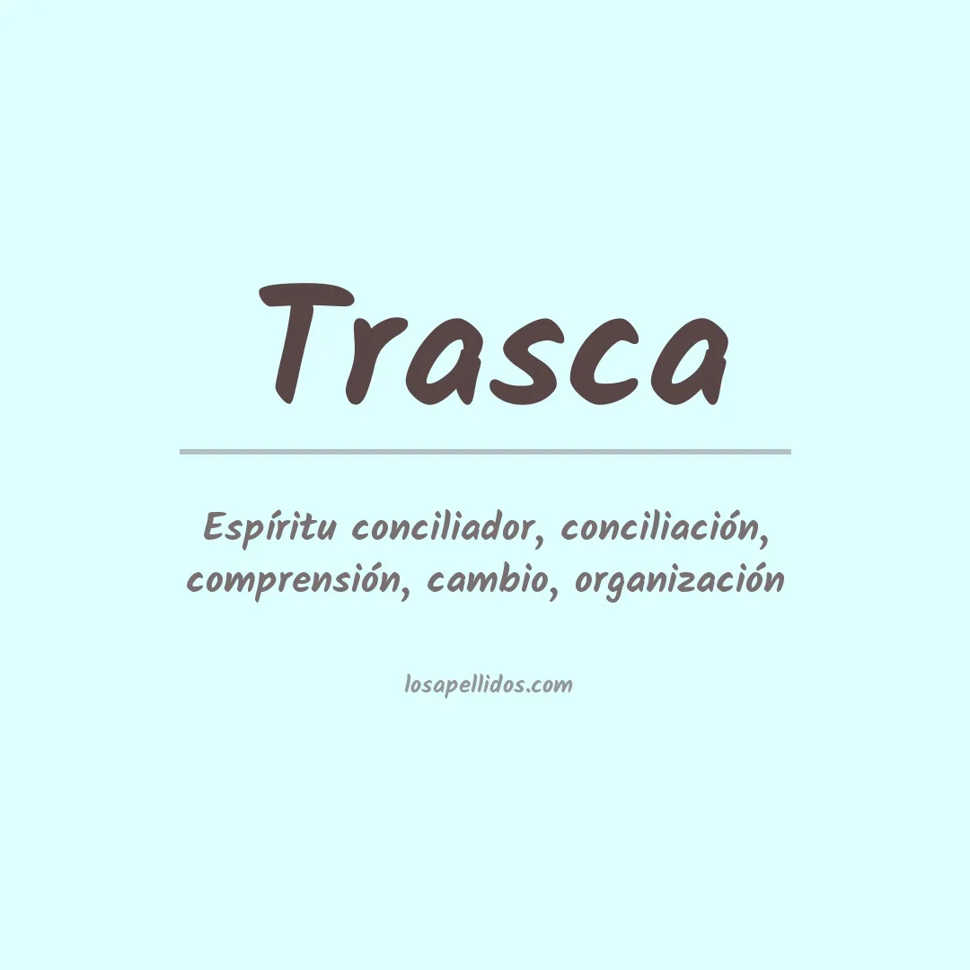 Apellido Trasca