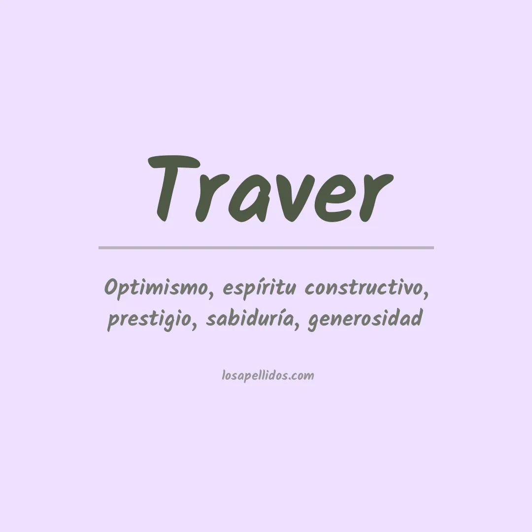 Apellido Traver