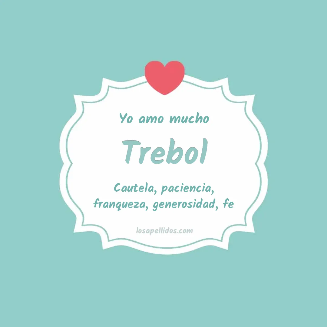 Yo amo mucho Trebol