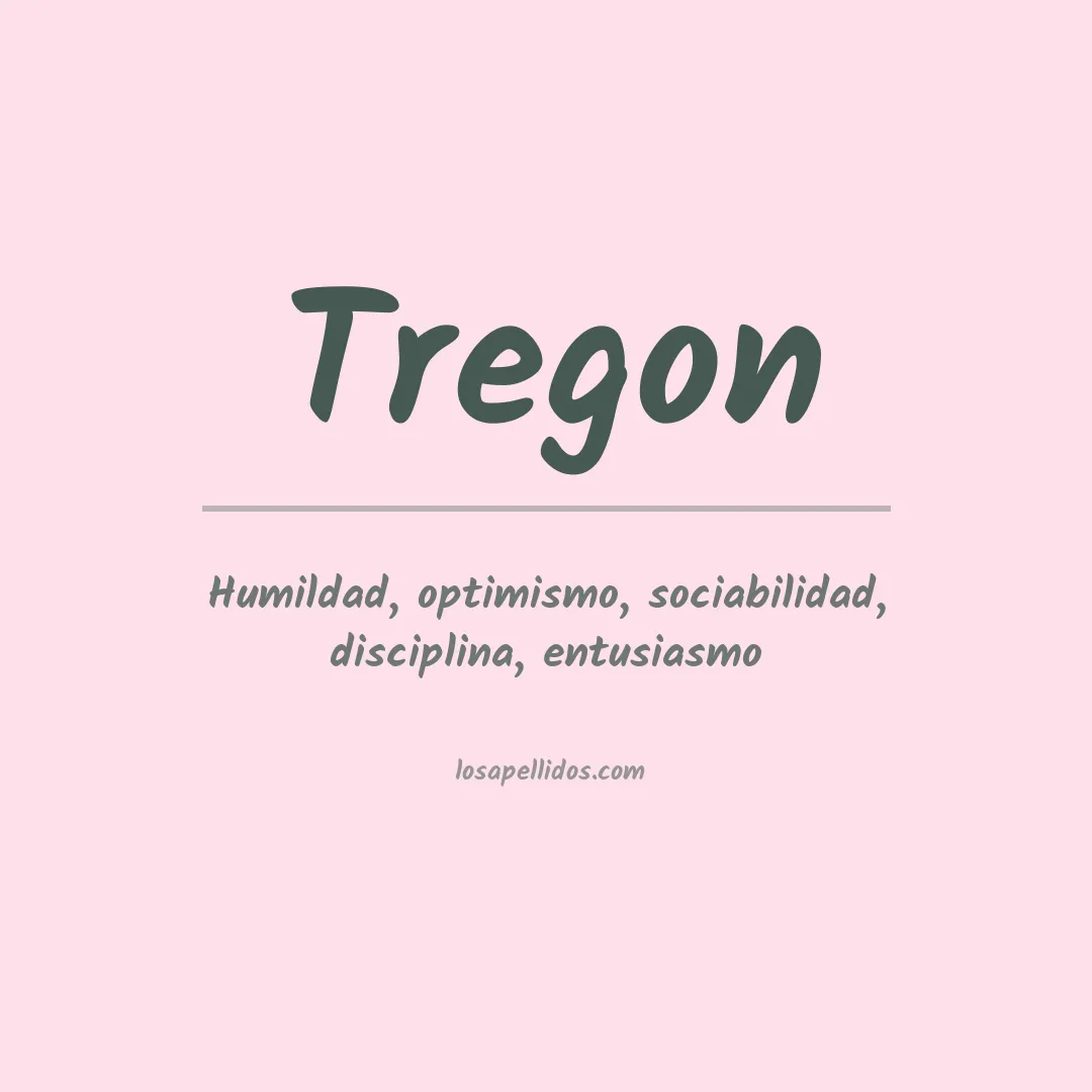Apellido Tregon