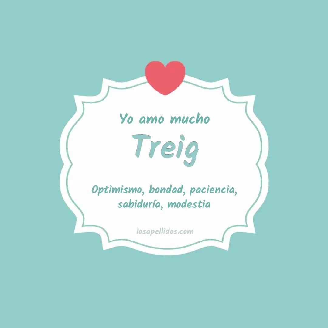 Yo amo mucho Treig