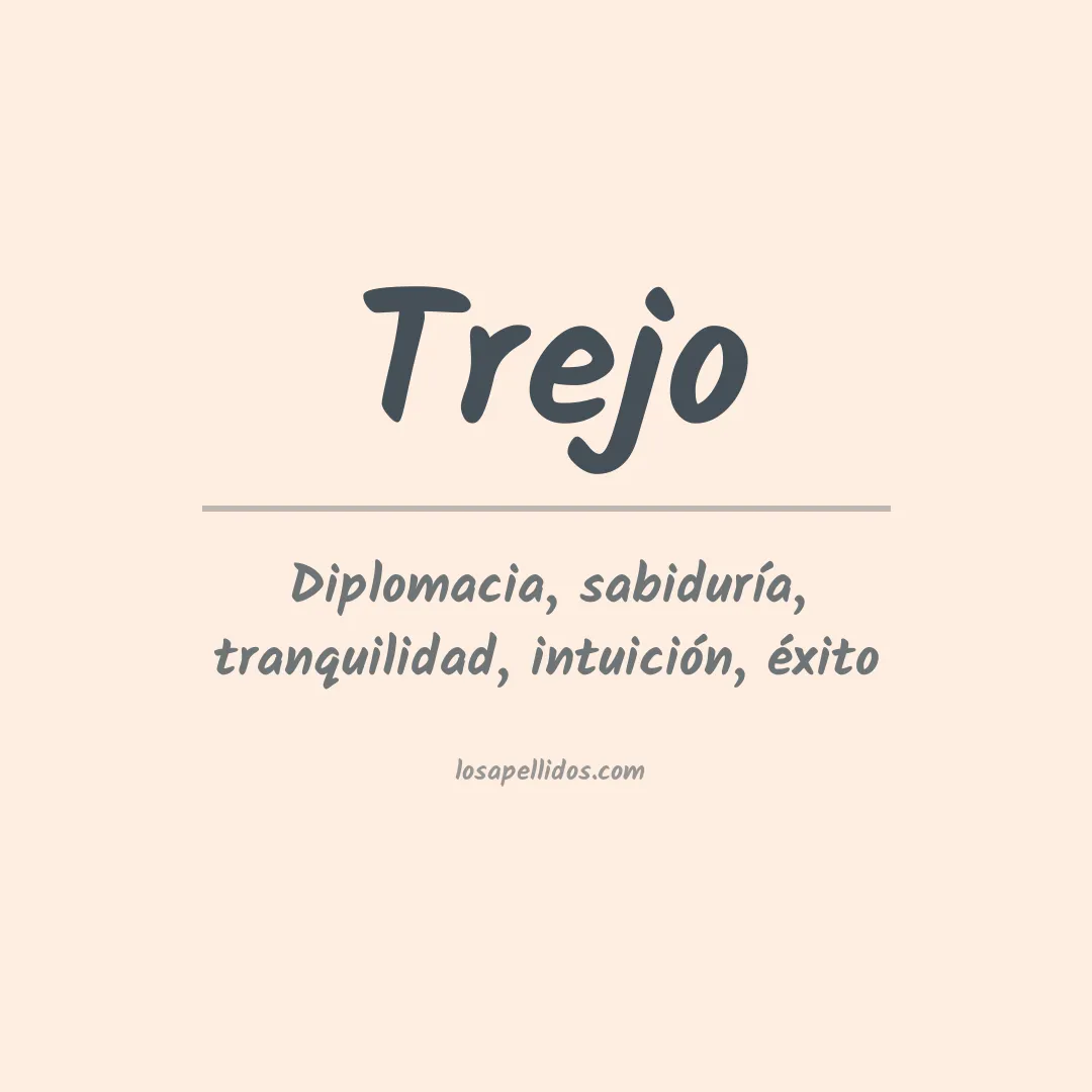 Apellido Trejo