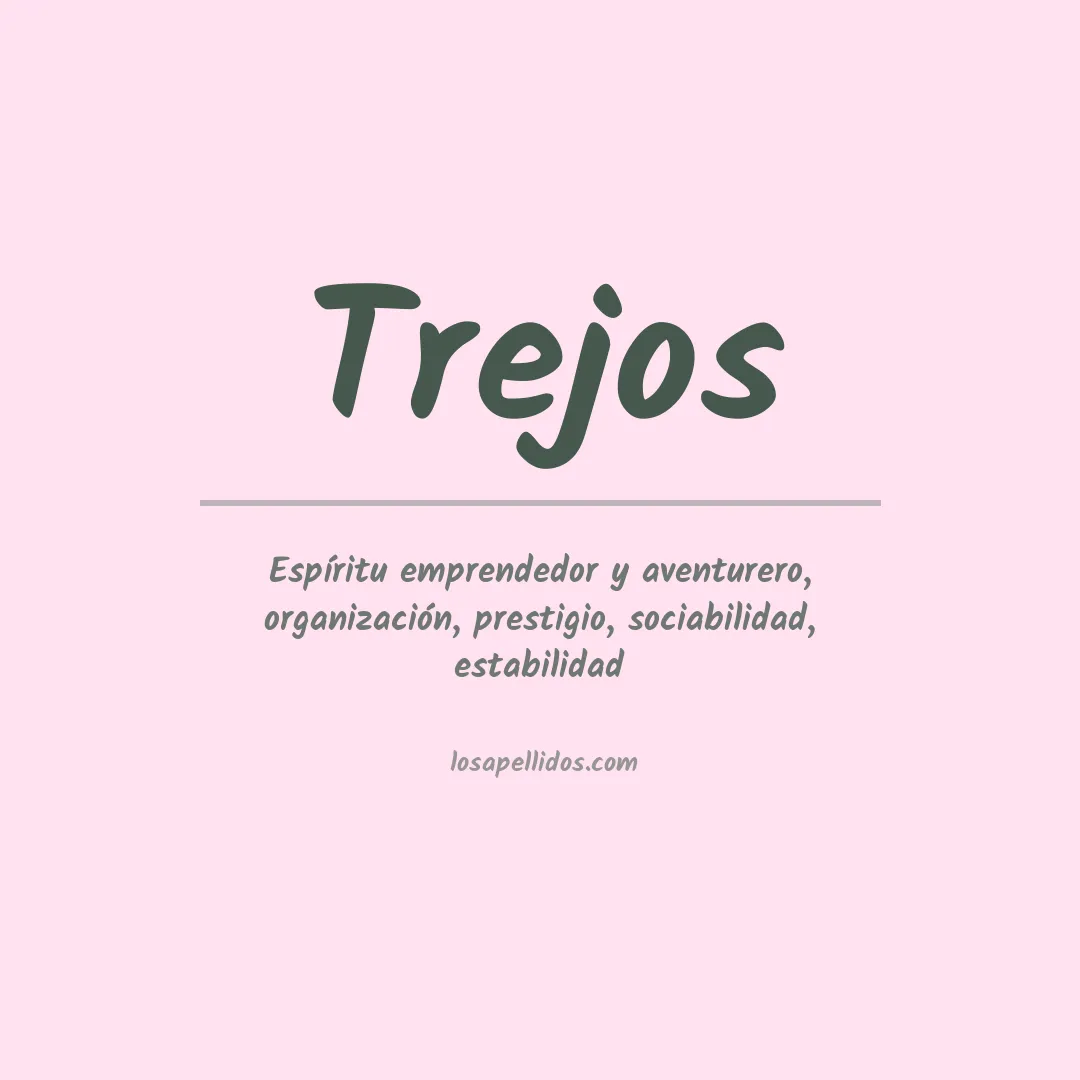 Apellido Trejos