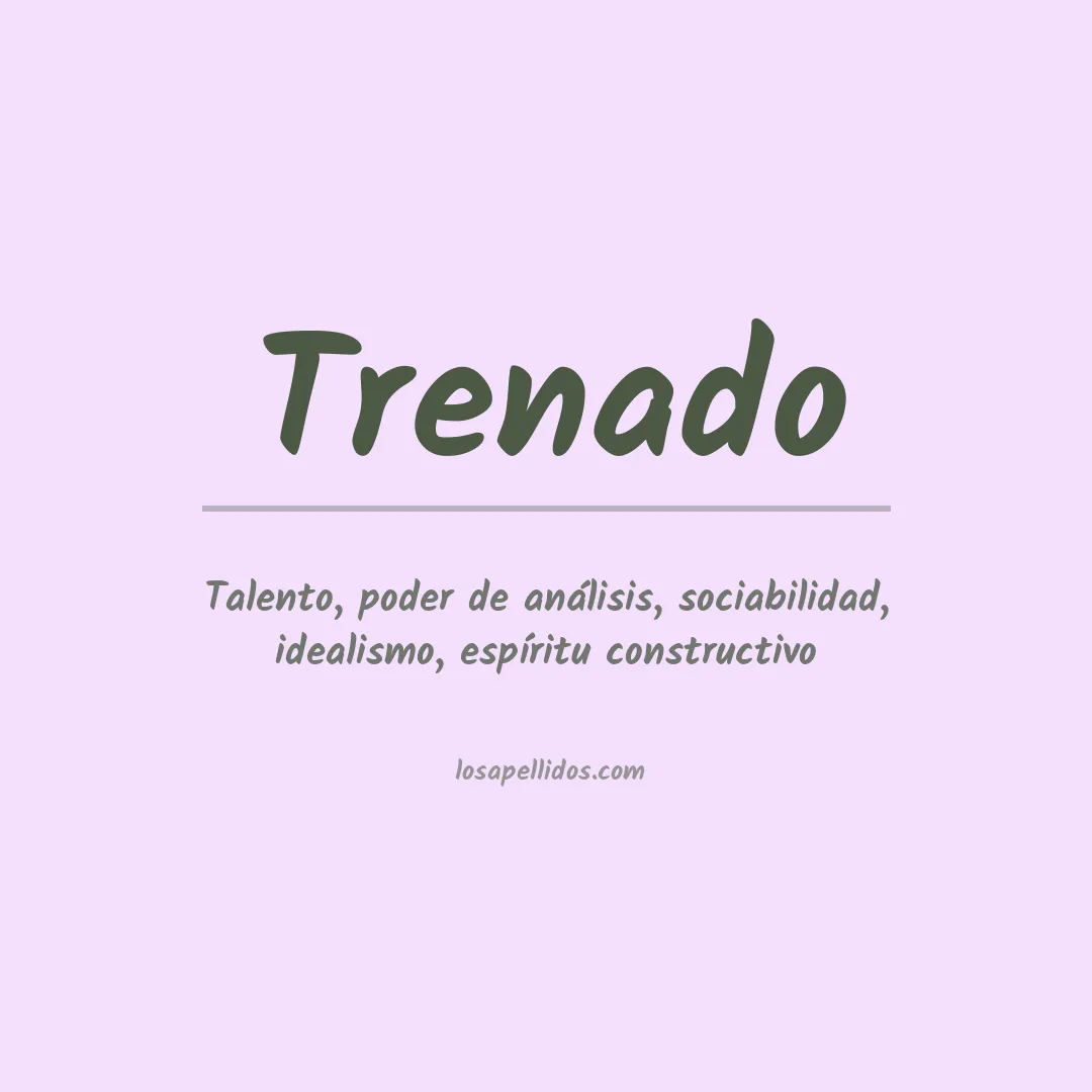 Apellido Trenado