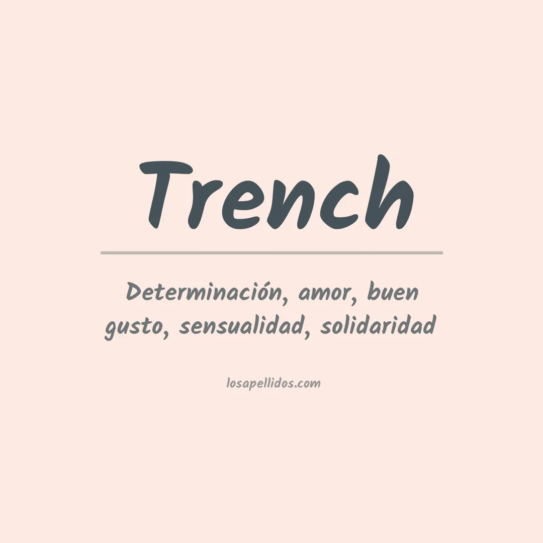 Apellido Trench
