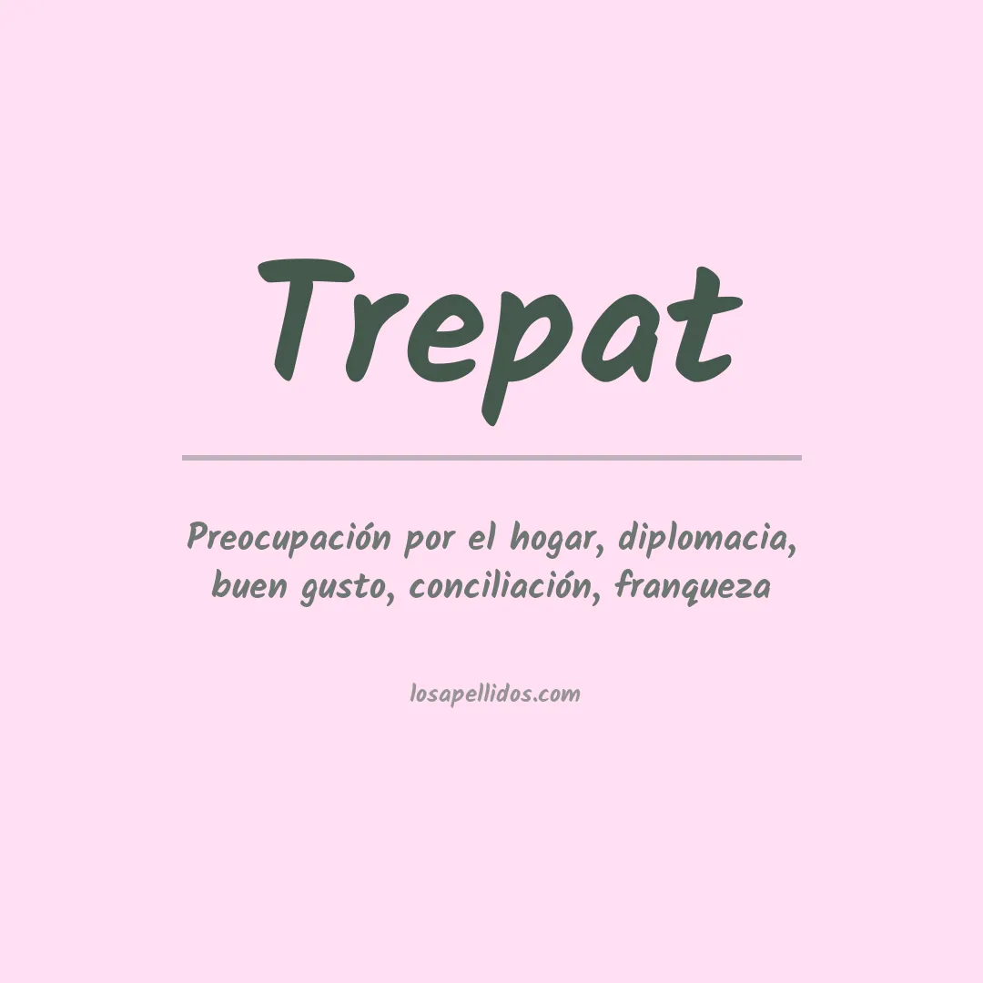 Apellido Trepat