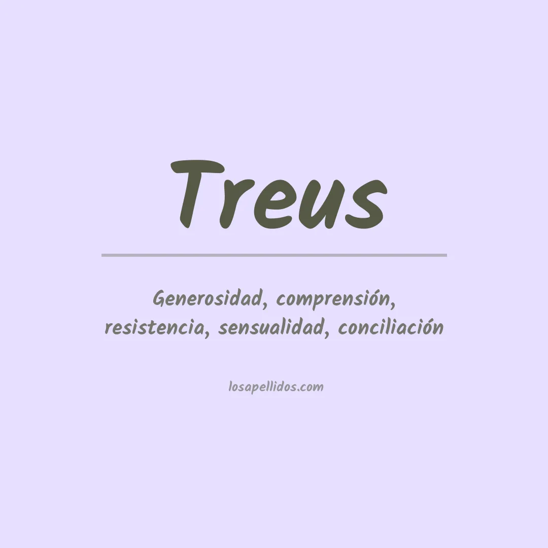 Apellido Treus