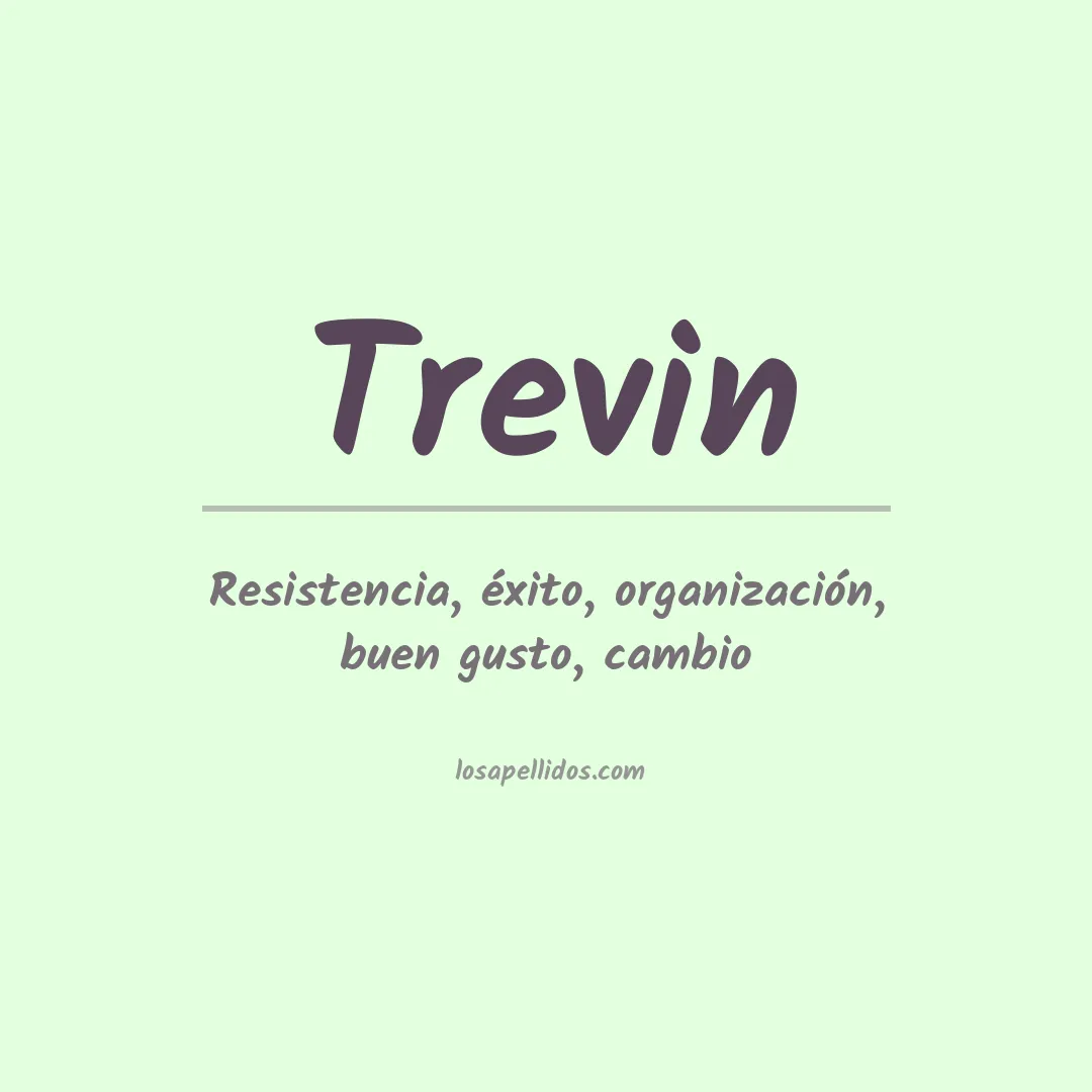 Apellido Trevin
