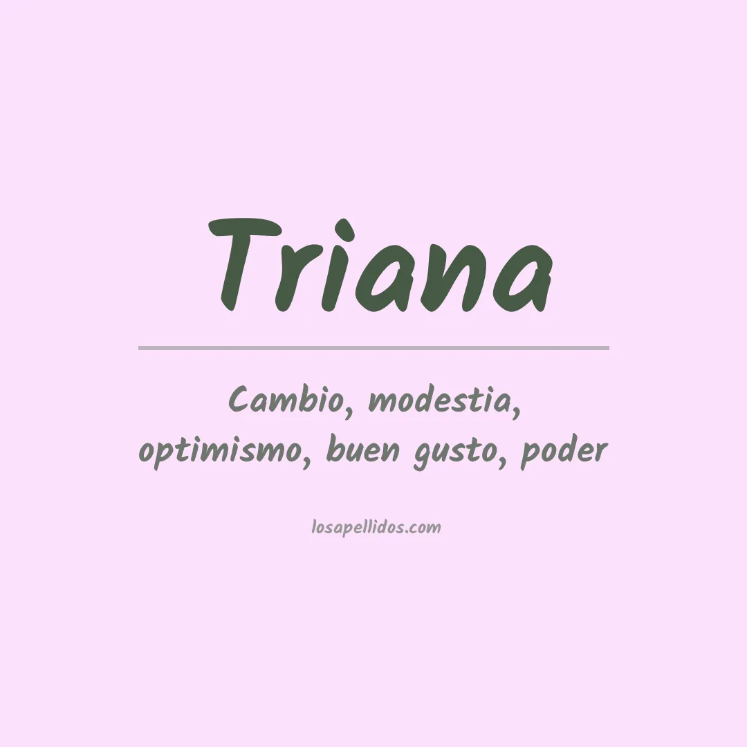 Apellido Triana