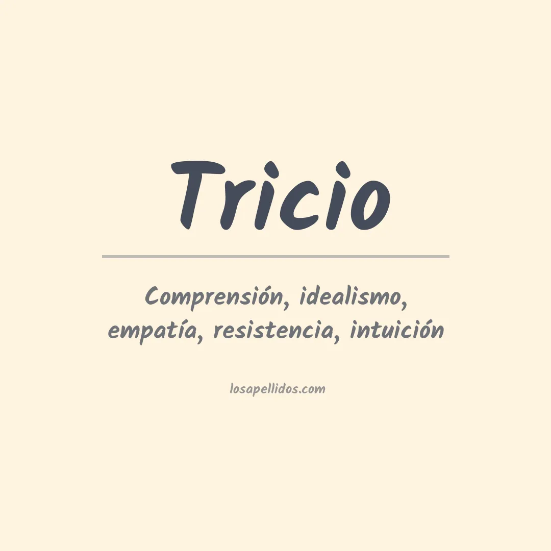 Apellido Tricio