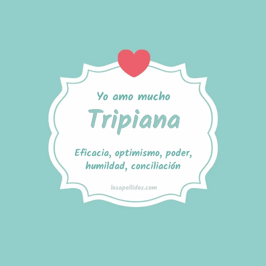 Yo amo mucho Tripiana