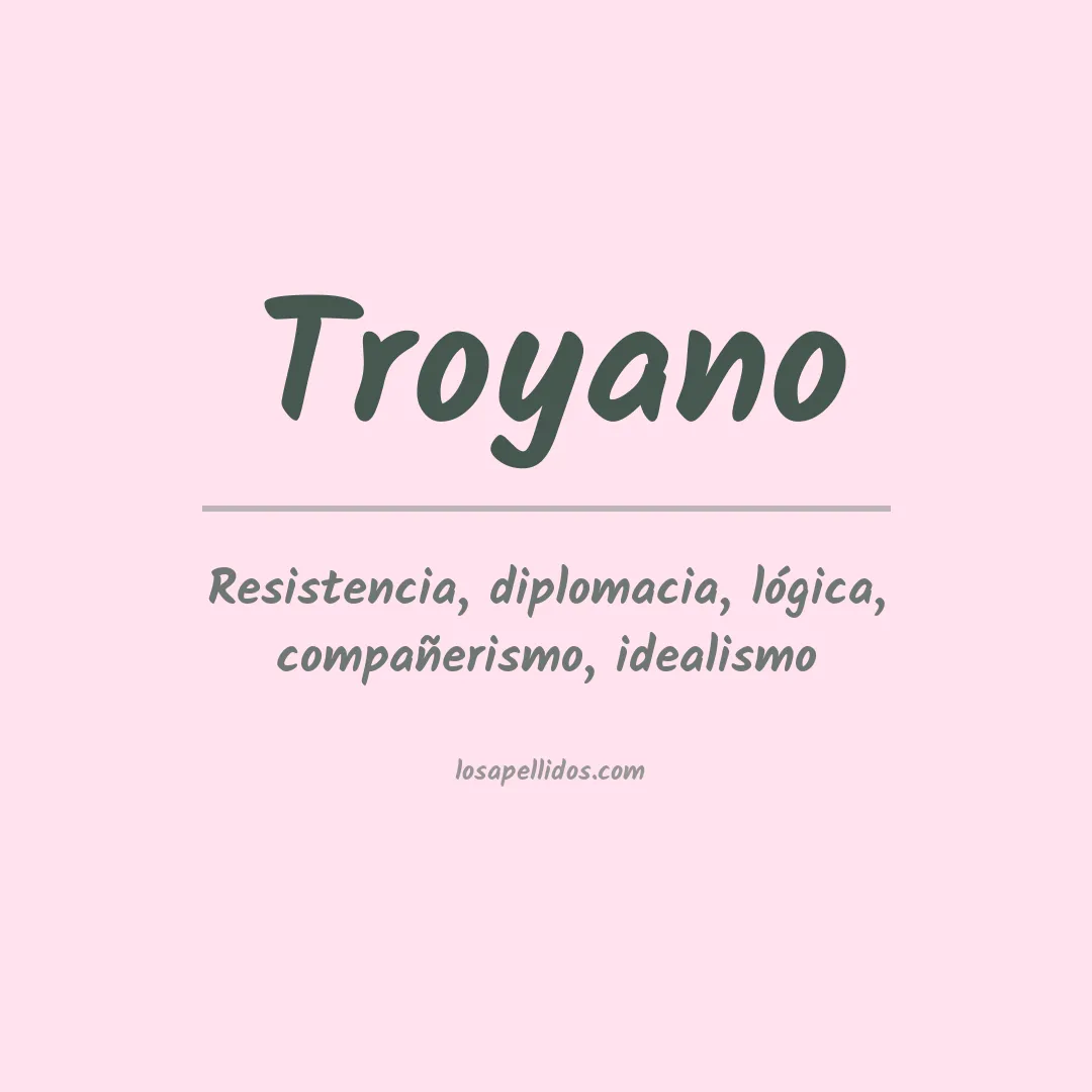 Apellido Troyano