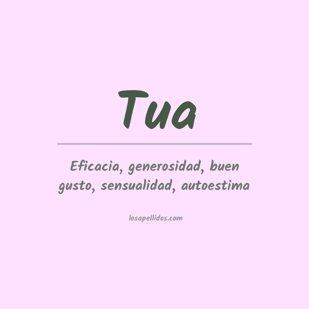 Apellido Tua