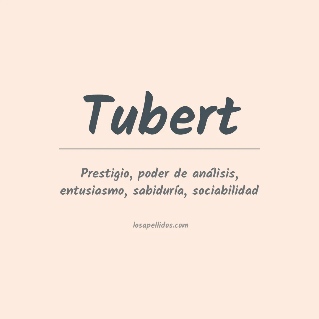 Apellido Tubert