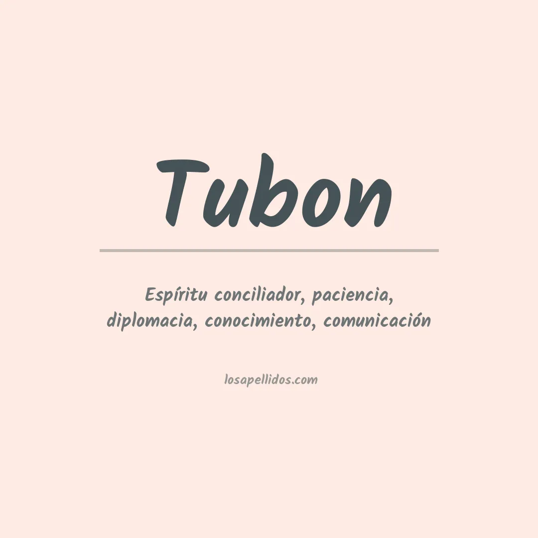 Apellido Tubon