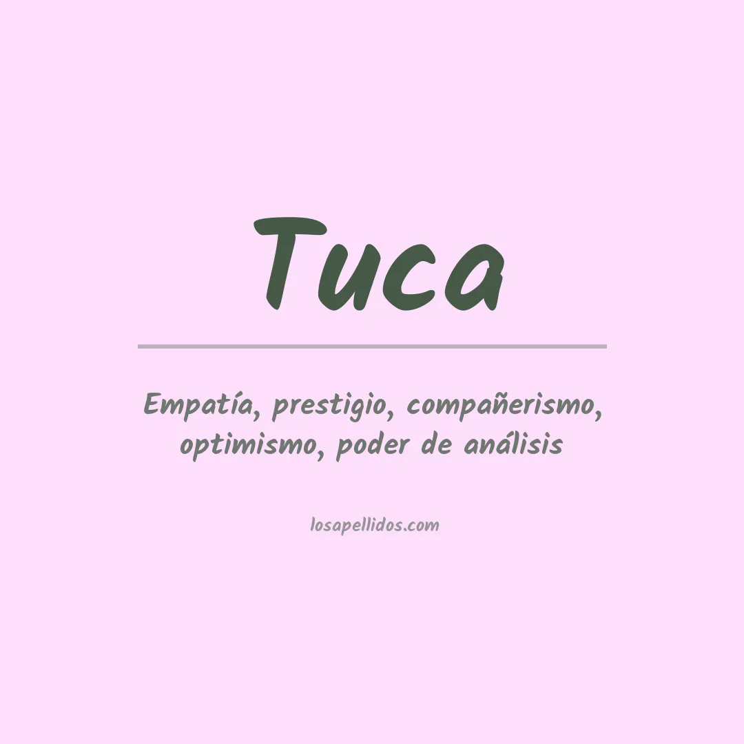 Apellido Tuca