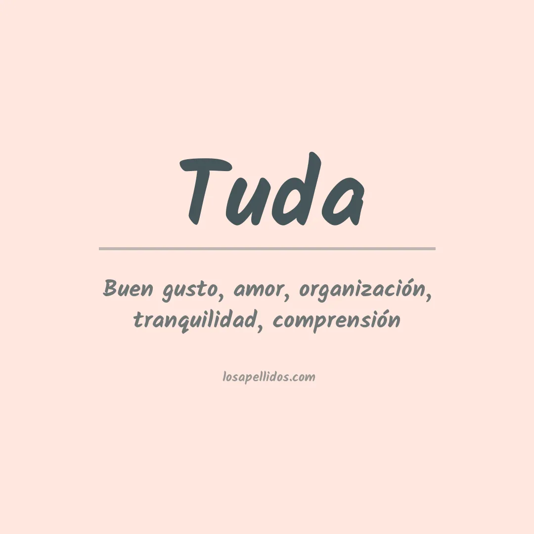 Apellido Tuda