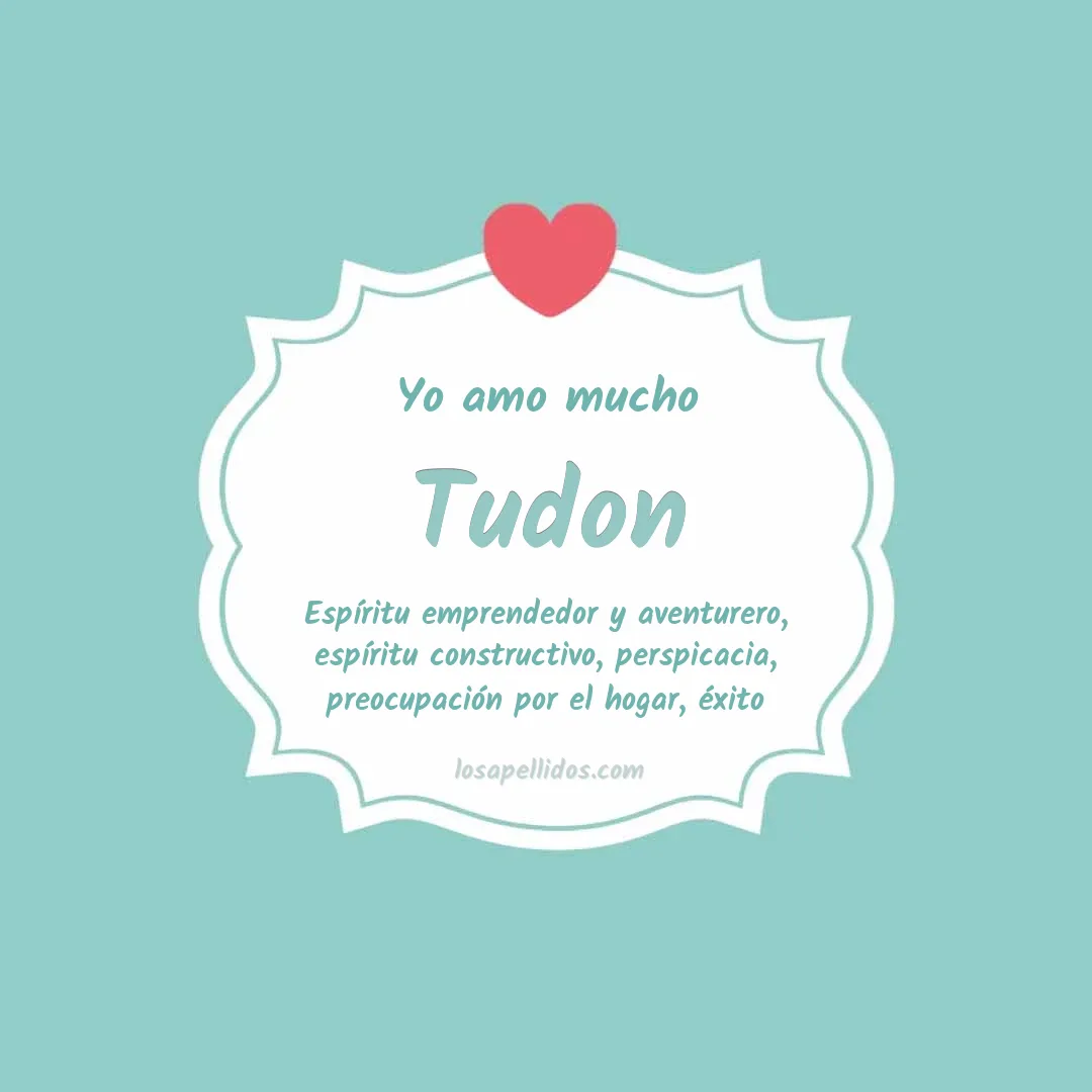 Yo amo mucho Tudón