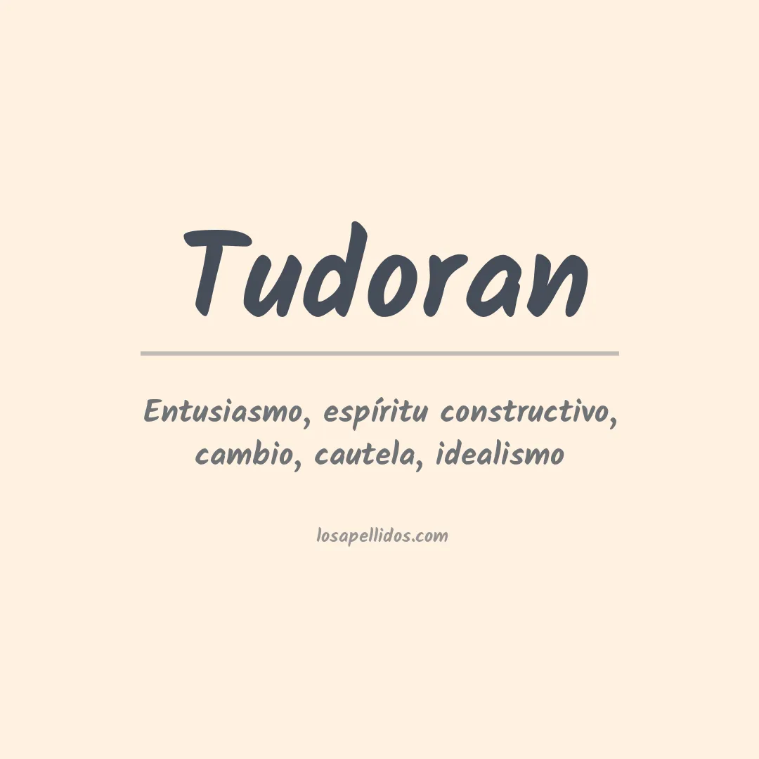 Apellido Tudoran
