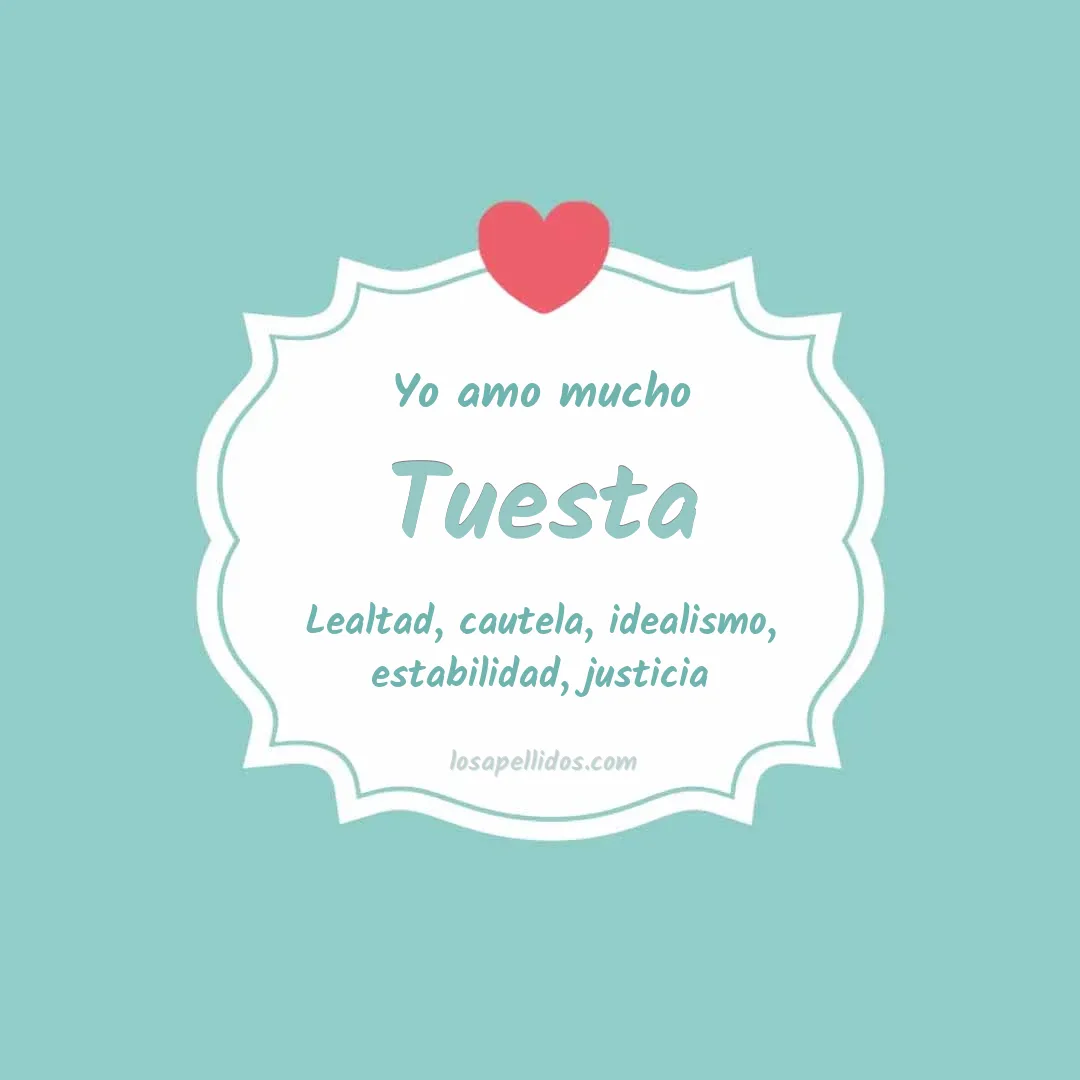 Yo amo mucho Tuesta