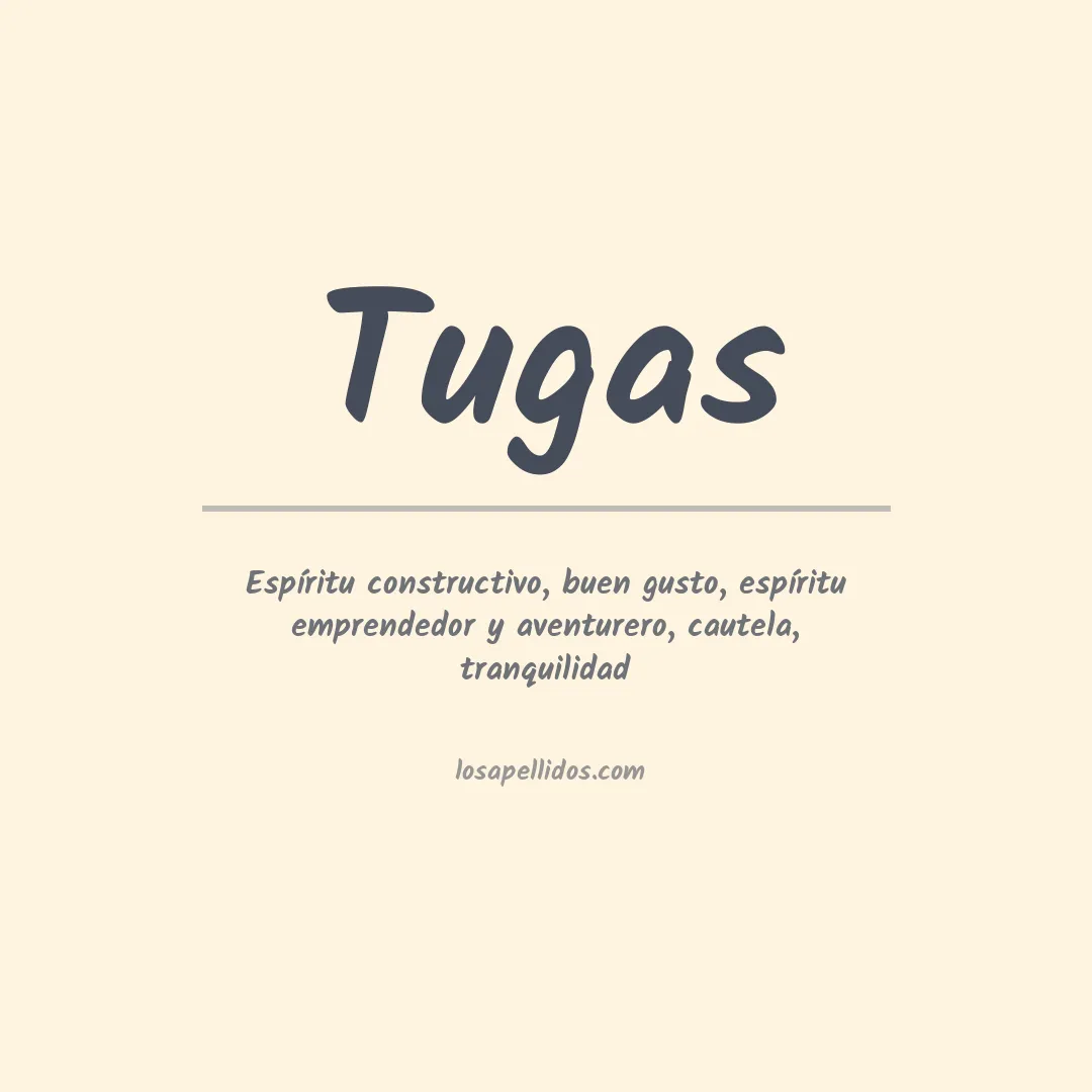 Apellido Tugas