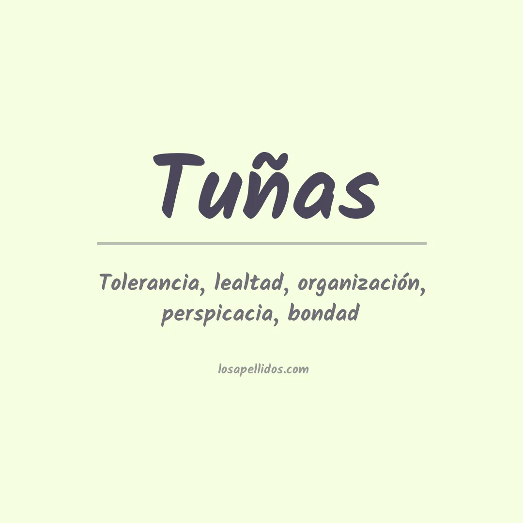 Apellido Tuñas
