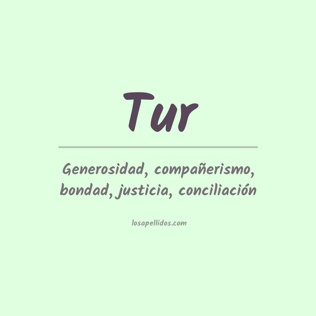 Apellido Tur