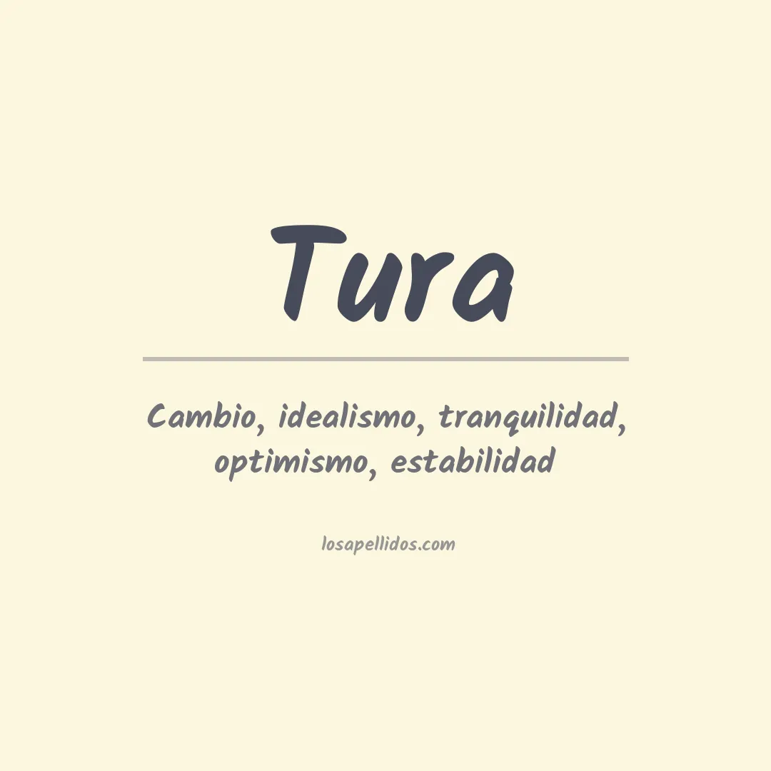 Apellido Tura