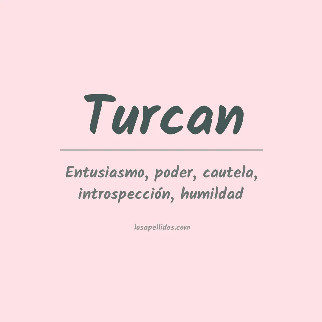 Apellido Turcan