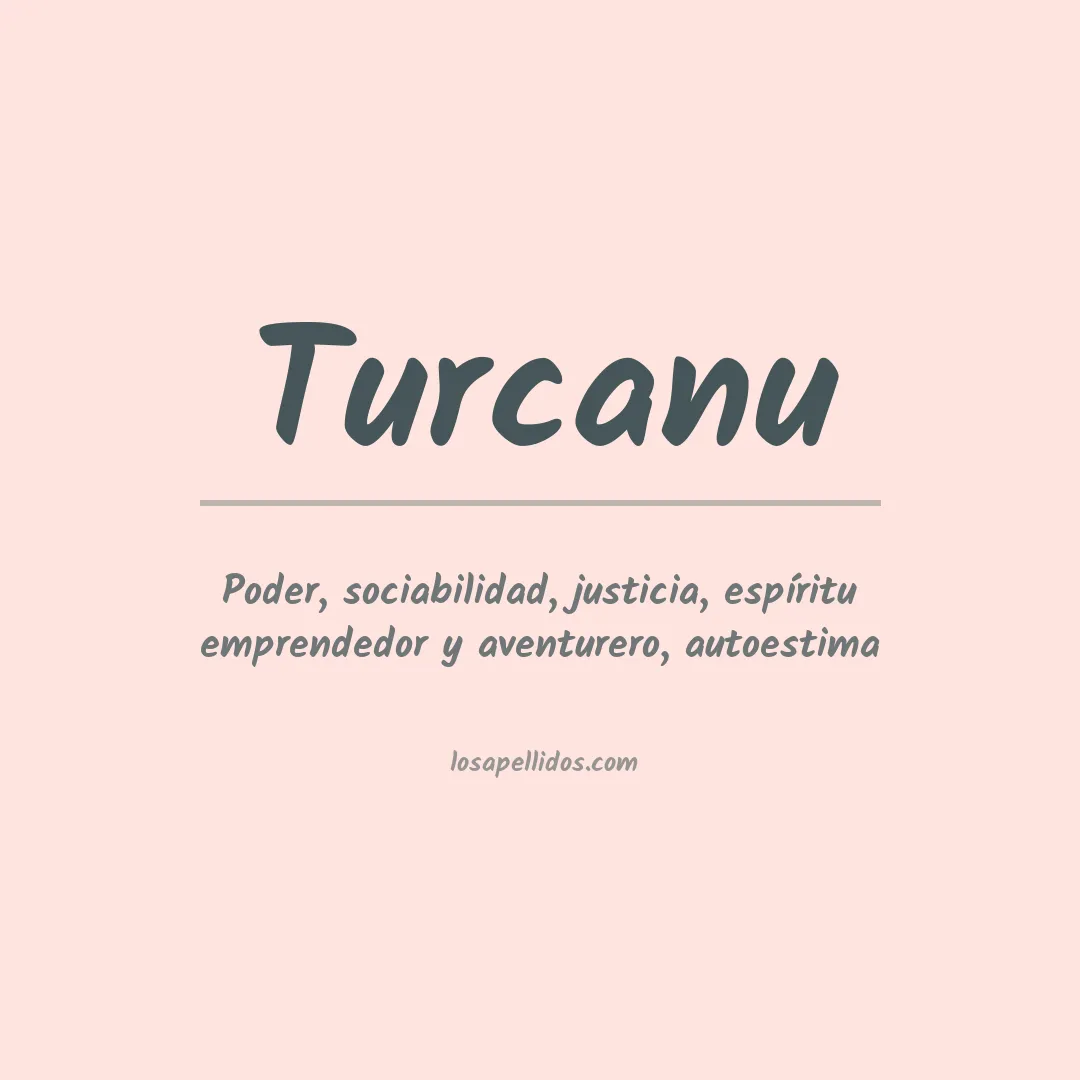 Apellido Turcanu