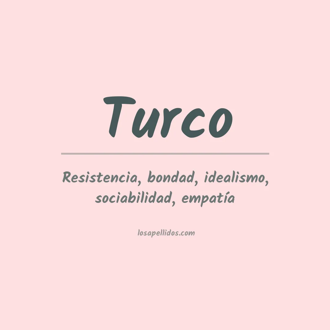 Apellido Turco