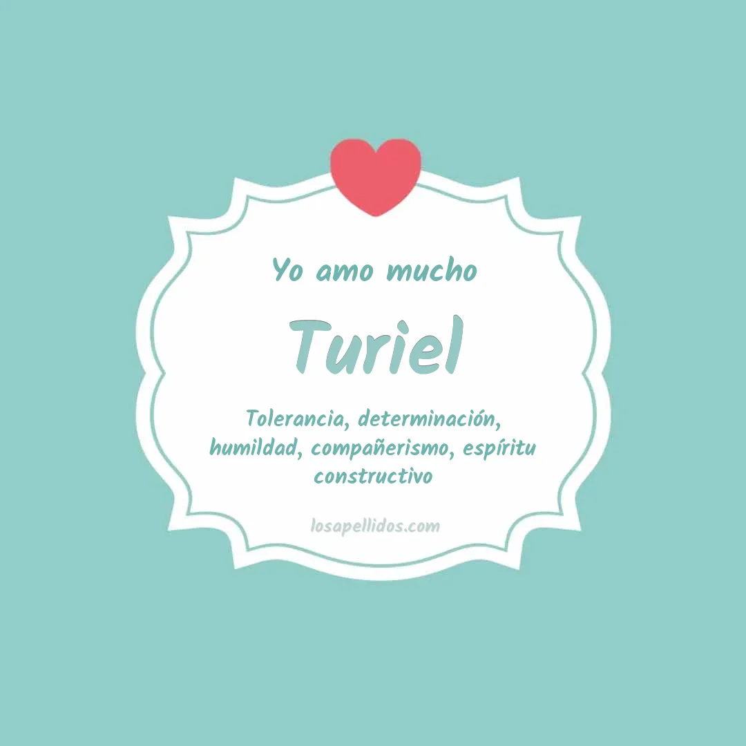 Yo amo mucho Turiel