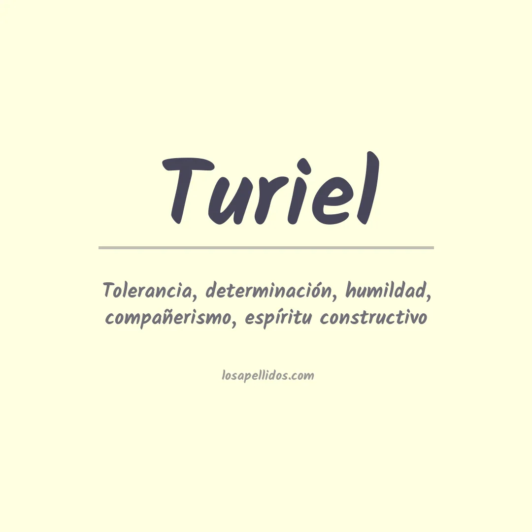 Apellido Turiel