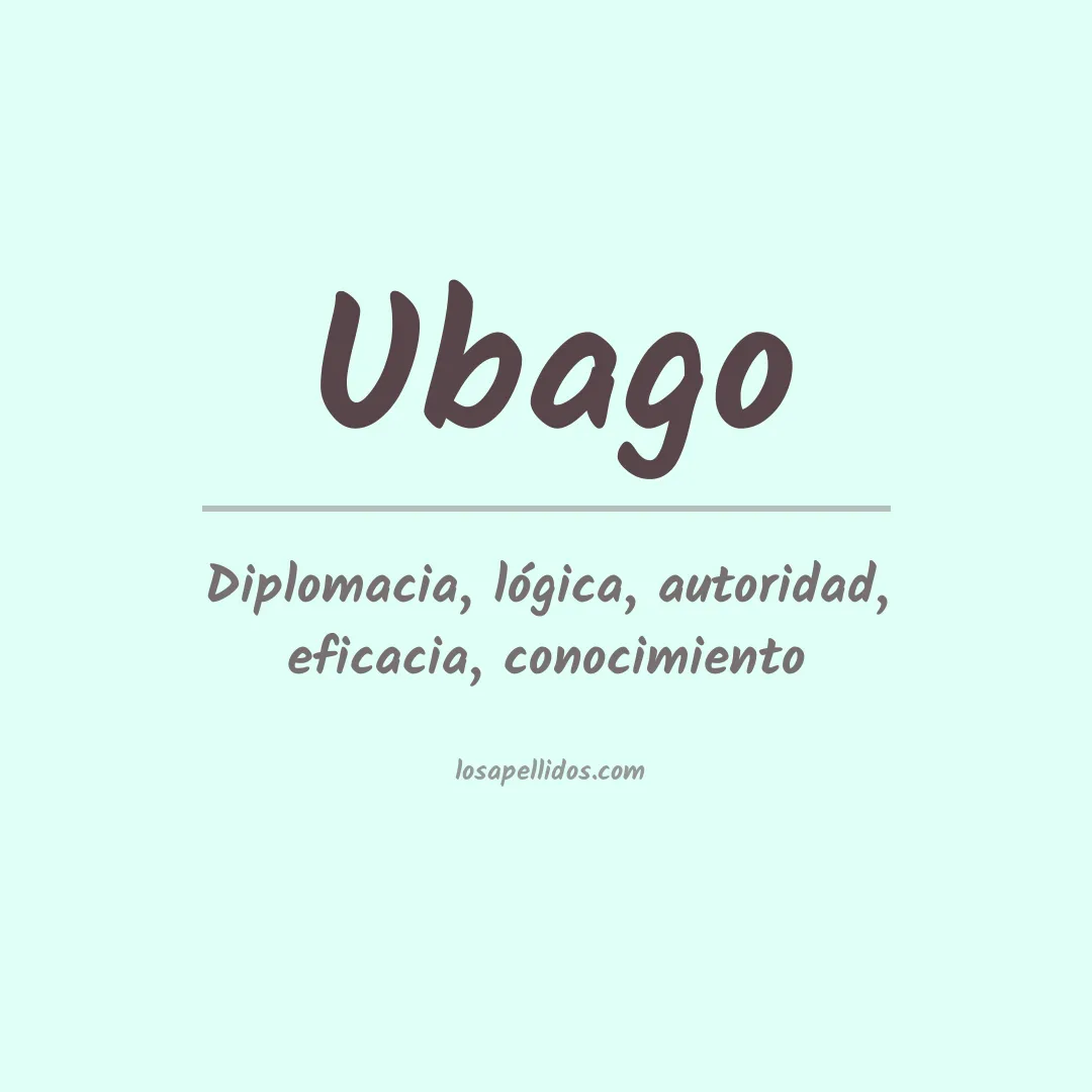 Apellido Ubago