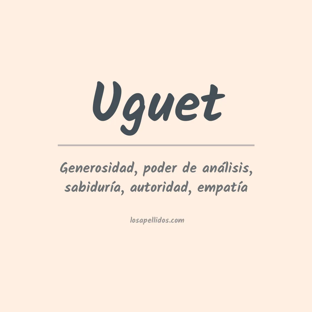 Apellido Uguet