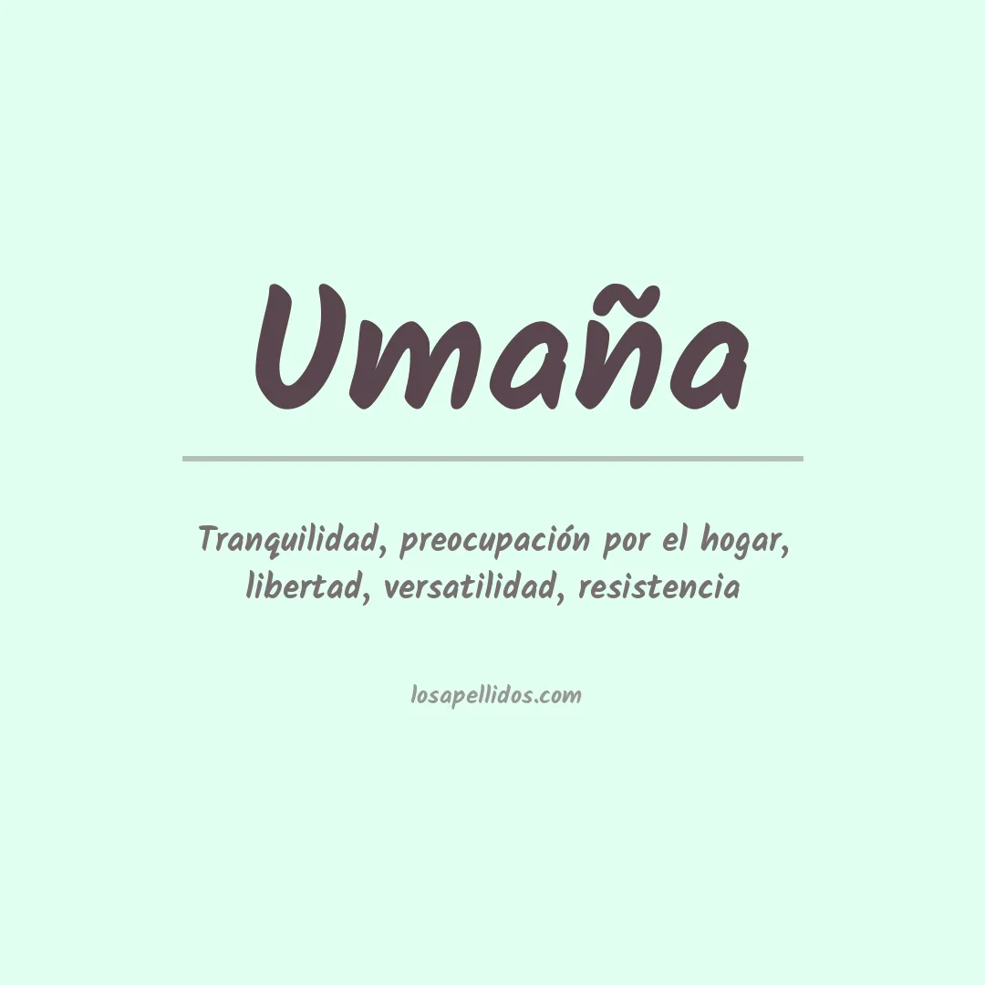 Apellido Umaña