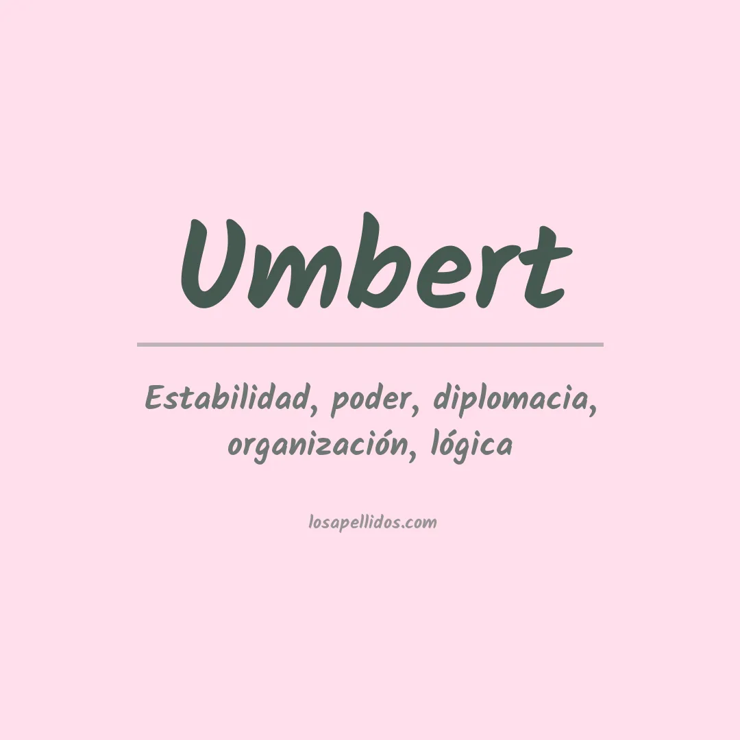 Apellido Umbert