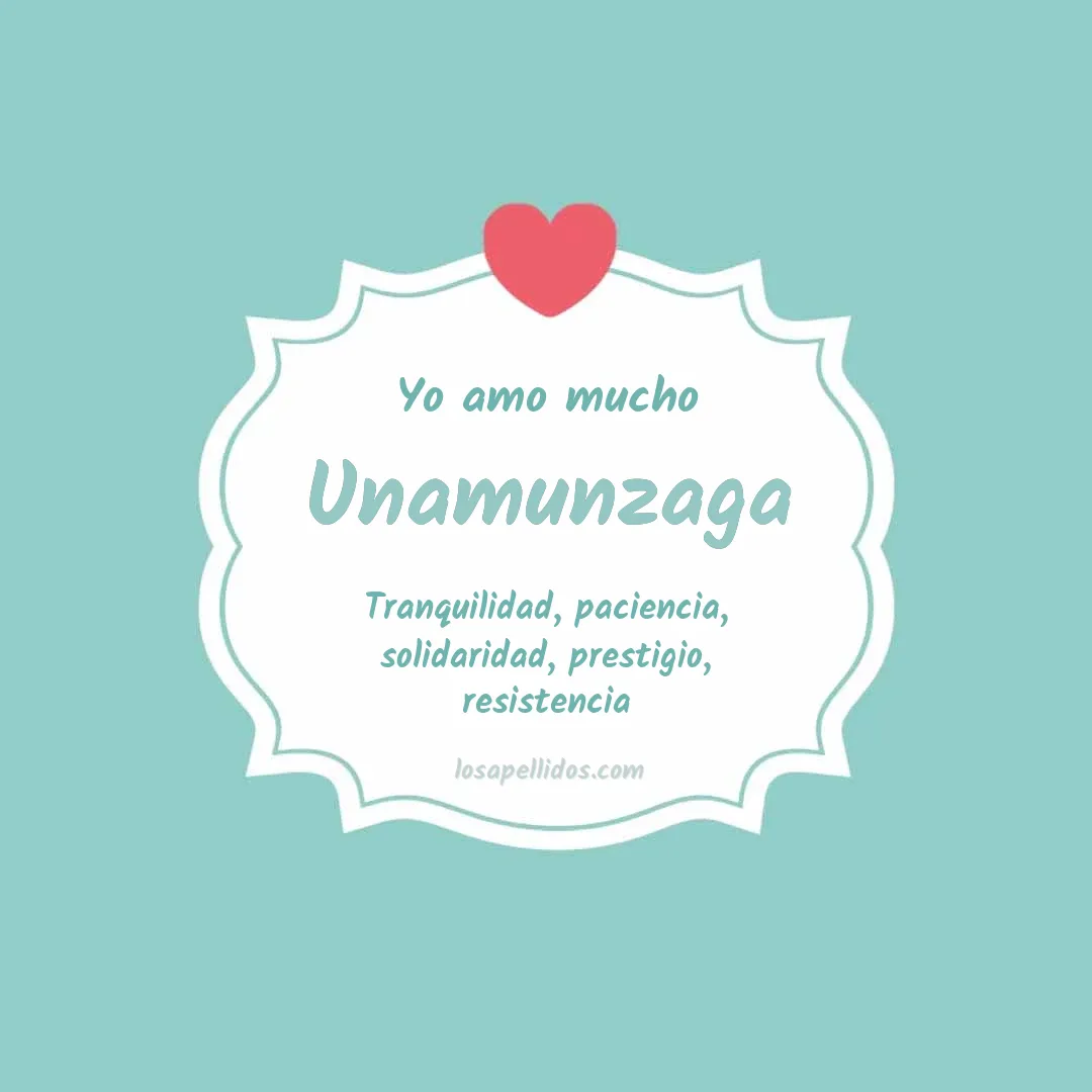 Yo amo mucho Unamunzaga