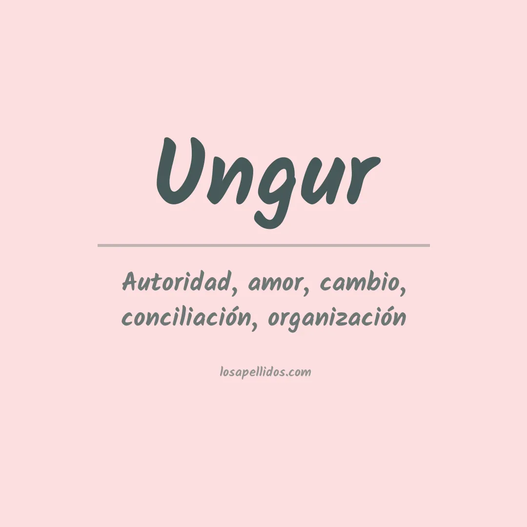 Apellido Ungur